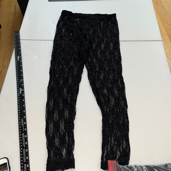 BLACK LACE footless tight NWOT
Sized at large please see Measurments - Picture 1 of 7